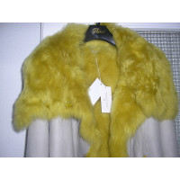 Patrizia Pepe Jacket/Coat Fur in Silvery