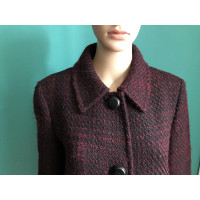 Prada Jacket/Coat Wool in Bordeaux