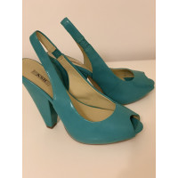 Ash Sandals Leather in Turquoise
