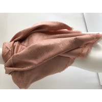 Louis Vuitton Schal/Tuch aus Seide in Nude