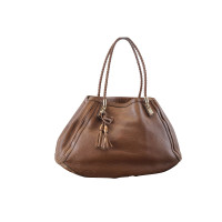 Gucci Handbag Leather in Brown