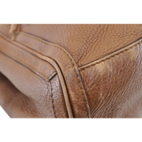 Gucci Handbag Leather in Brown