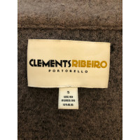Clements Ribeiro Jacke/Mantel aus Wolle in Grau