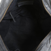 Balenciaga "Motorcycle Bag" in grey
