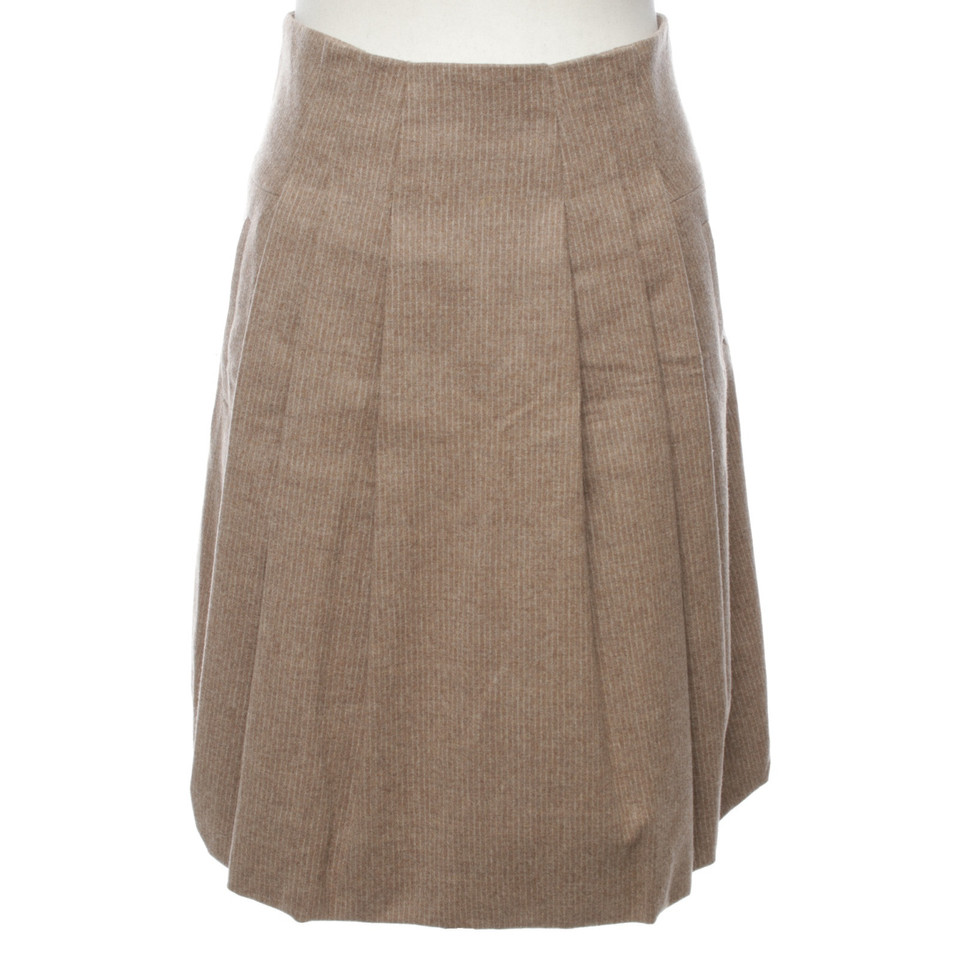 Gunex Skirt Wool in Beige