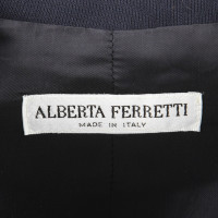 Alberta Ferretti Blazer en Laine en Bleu