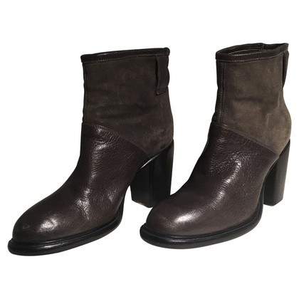 Rocco P. Ankle boots Leather in Grey