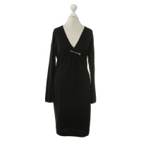 Versace Gebreide jurk in zwart