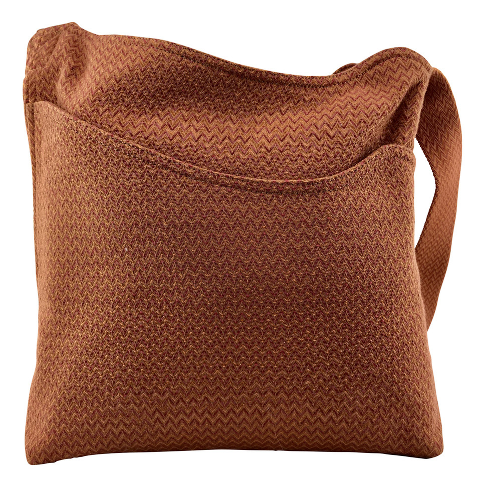 Hermès Sac à bandoulière en Toile en Orange