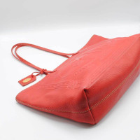 Fendi Tote Bag aus Leder in Rot