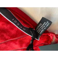 Gucci Schal/Tuch aus Viskose in Rot