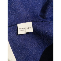 Vionnet Jacke/Mantel aus Wolle in Blau