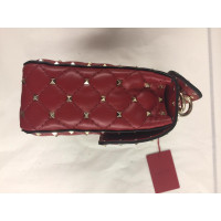 Valentino Garavani Tote bag Leather in Red