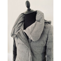 Akris Jacke/Mantel aus Wolle in Grau