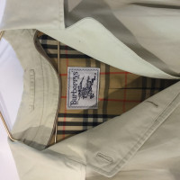 Burberry Jacket/Coat Cotton in Cream
