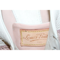 Louis Vuitton Sneakers Leer in Roze