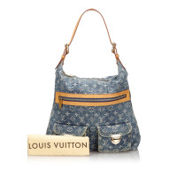 Louis Vuitton Borsa a tracolla in Denim in Blu