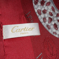 Cartier Sjaal Zijde in Rood