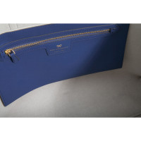Anya Hindmarch Tote Bag aus Leder in Blau