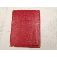 Rolex Täschchen/Portemonnaie aus Leder in Rot