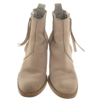 Acne Ankle boots Suede in Beige