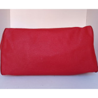 Guy Laroche Shoulder bag Leather in Red