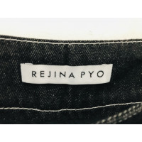 Rejina Pyo Jeans aus Baumwolle in Schwarz