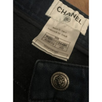 Chanel Rock aus Jeansstoff in Blau