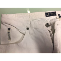 Armani Jeans Broeken in Wit