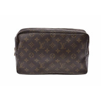 Louis Vuitton Handtasche aus Canvas in Braun