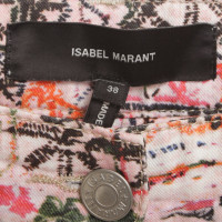 Isabel Marant Pantaloni con motivo colorato