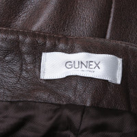 Gunex Leather pants in brown
