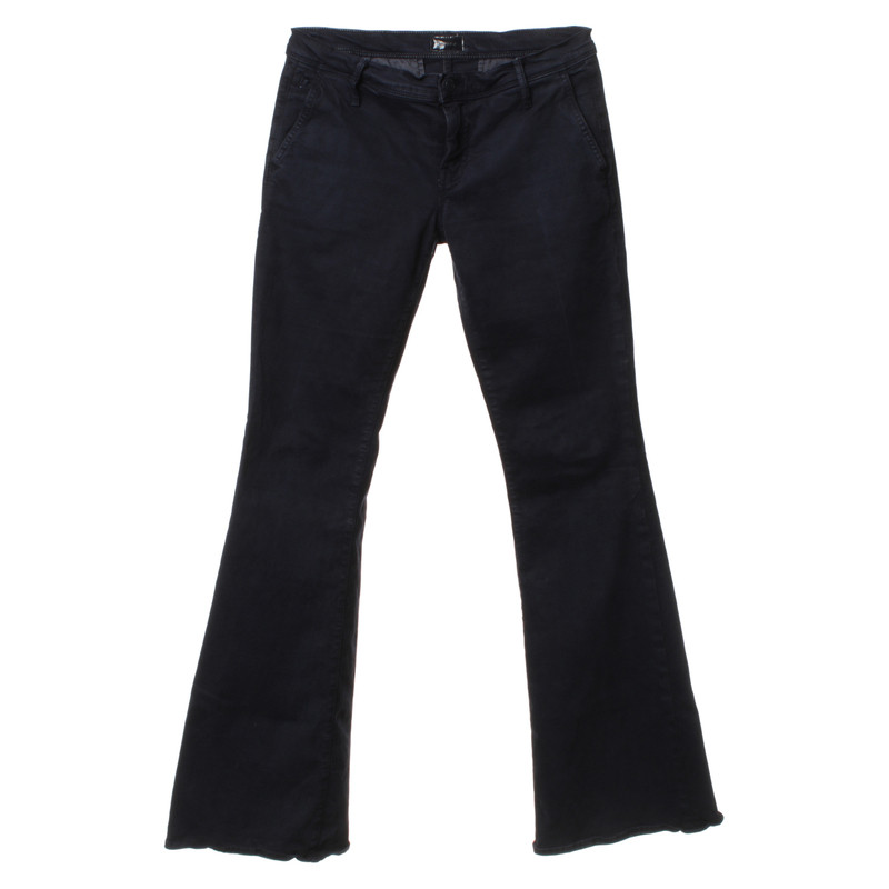 Mother Jeans bootcut in blu scuro