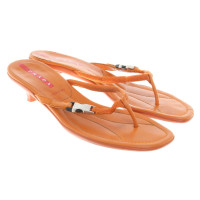 Prada Sandals in orange