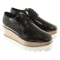 Stella McCartney Lace-up patent leather