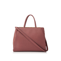 Fendi 2Jours in Pelle in Rosso