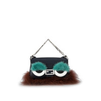 Fendi Borsa a tracolla in Pelle in Blu