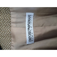 Armani Jacke/Mantel aus Wolle in Beige