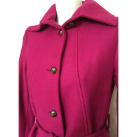 Patrizia Pepe Jacke/Mantel aus Wolle in Rosa / Pink