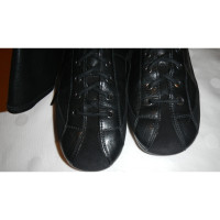 Car Shoe Stiefel aus Leder in Schwarz