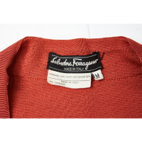 Salvatore Ferragamo Knitwear Wool in Orange