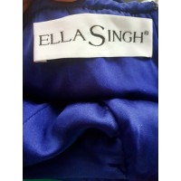 Ella Singh Kleid aus Seide in Blau