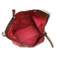 Salvatore Ferragamo Tote bag in Cotone in Rosso