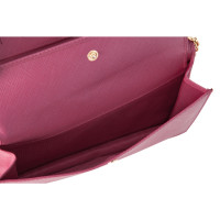 Salvatore Ferragamo Shoulder bag Leather in Pink