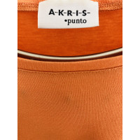 Akris Top Cotton in Orange