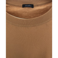 Malo Top Cotton in Brown