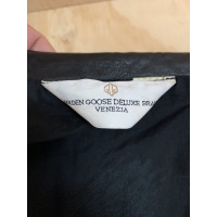 Golden Goose Jacket/Coat Leather in Black