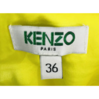 Kenzo Kleid aus Baumwolle in Gelb