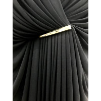 Salvatore Ferragamo Kleid aus Viskose in Schwarz