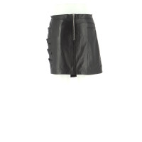 The Kooples Skirt Leather in Black